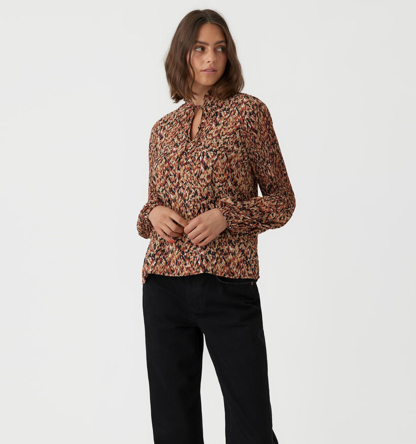 Vero Moda Myra Bruine Blouse voor dames (318499)