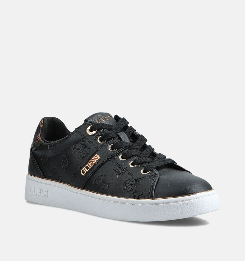 Guess Britz Baskets en Noir pour femmes (362353) - pour semelles orthopédiques