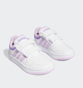 adidas Hoops Low Sneakers Cloud White/ Blissfull Pink/ Pulse Magenta/Cloud White / Bliss Lilac / Violet Fusion