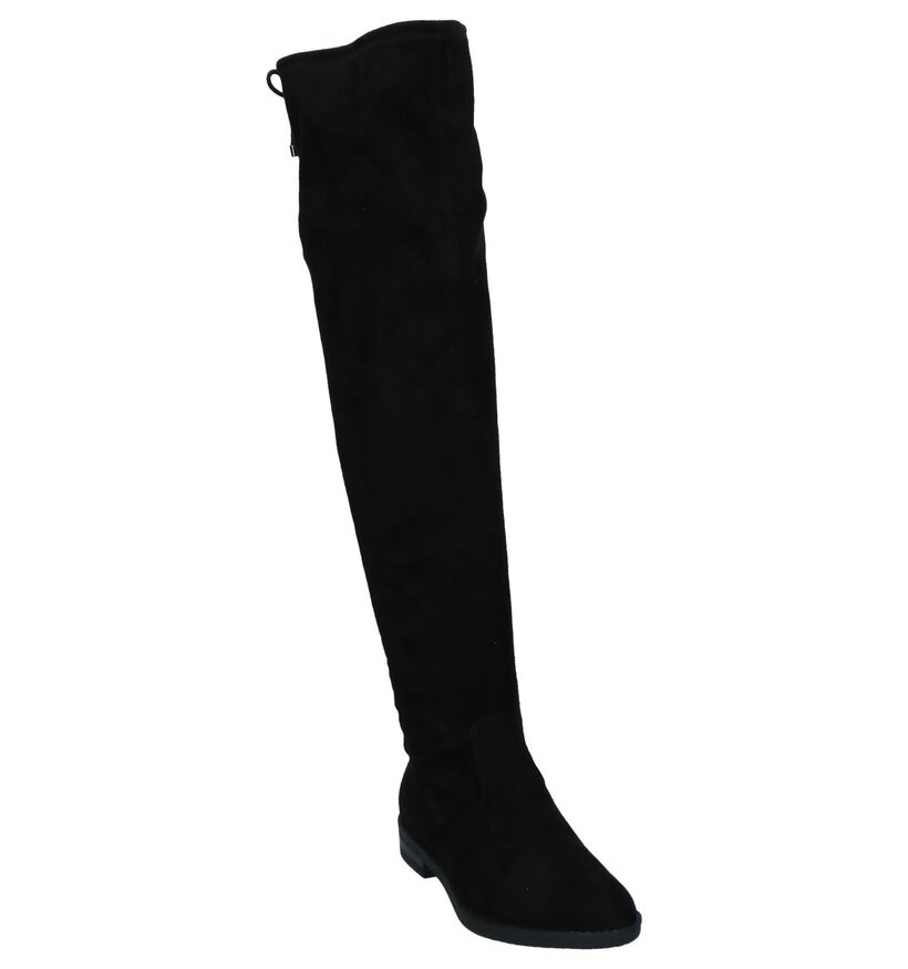 Zwarte Lange Laarzen met Stretch Tamaris TOUCH it in stof (226806)