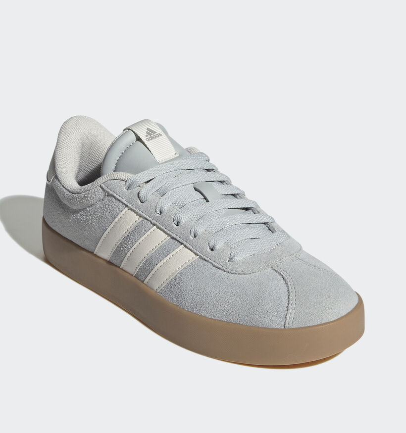 adidas VL Court 3.0 Baskets sportives en Gris pour femmes (357642) - pour semelles orthopédiques