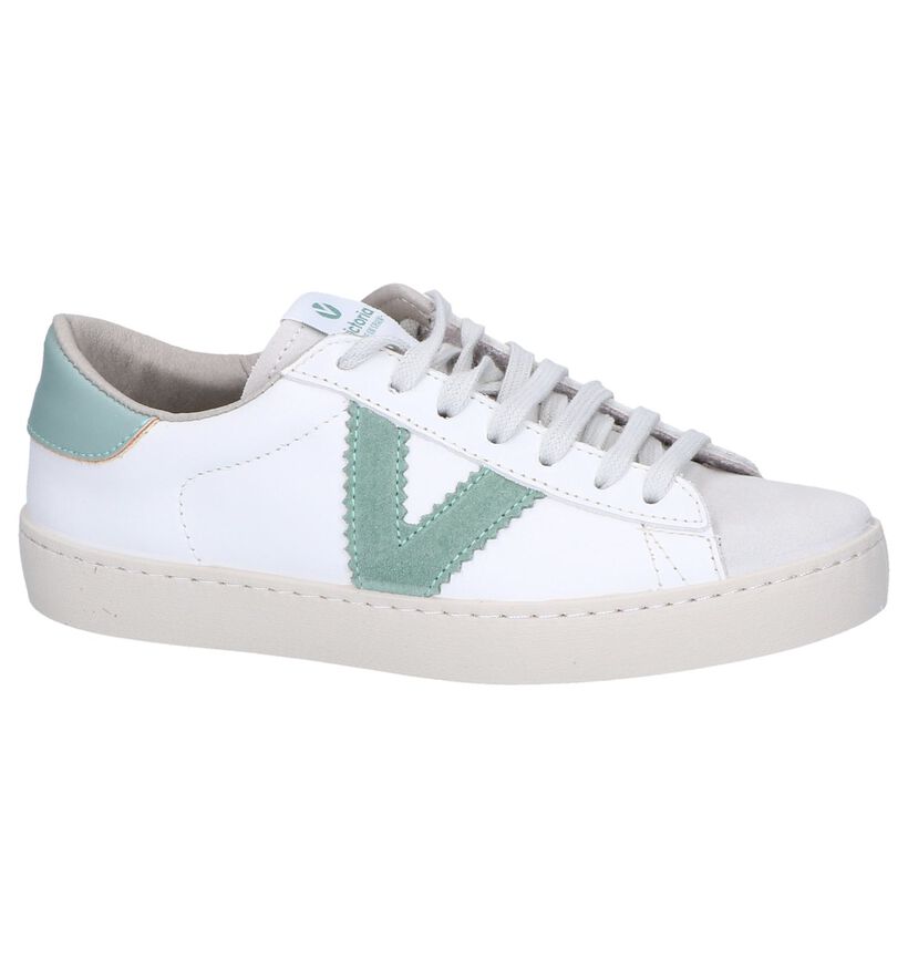 Victoria Chaussures basses en Blanc en cuir (245627)