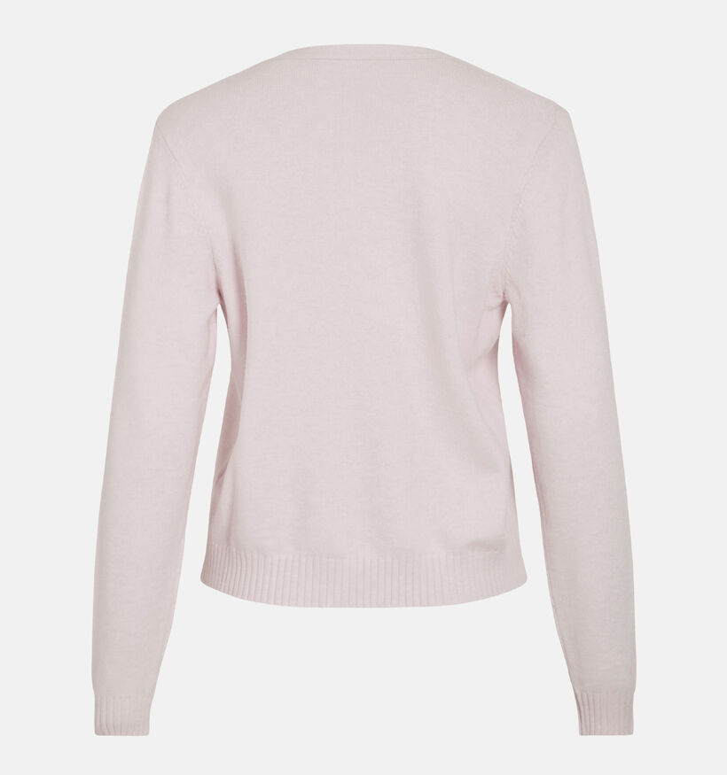 Vila Viril Short Lichtroze Cardigan voor dames (368077)