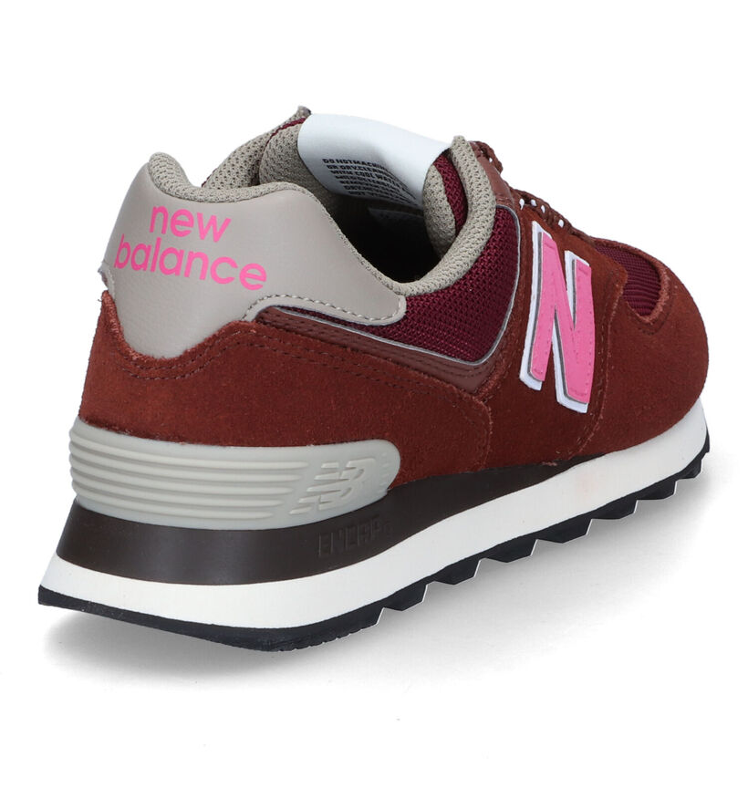 New Balance U574 Bruine Sneakers voor dames (311798) - geschikt voor steunzolen