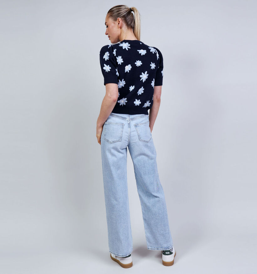 Vila Mavis Pull en Bleu pour femmes (374839)