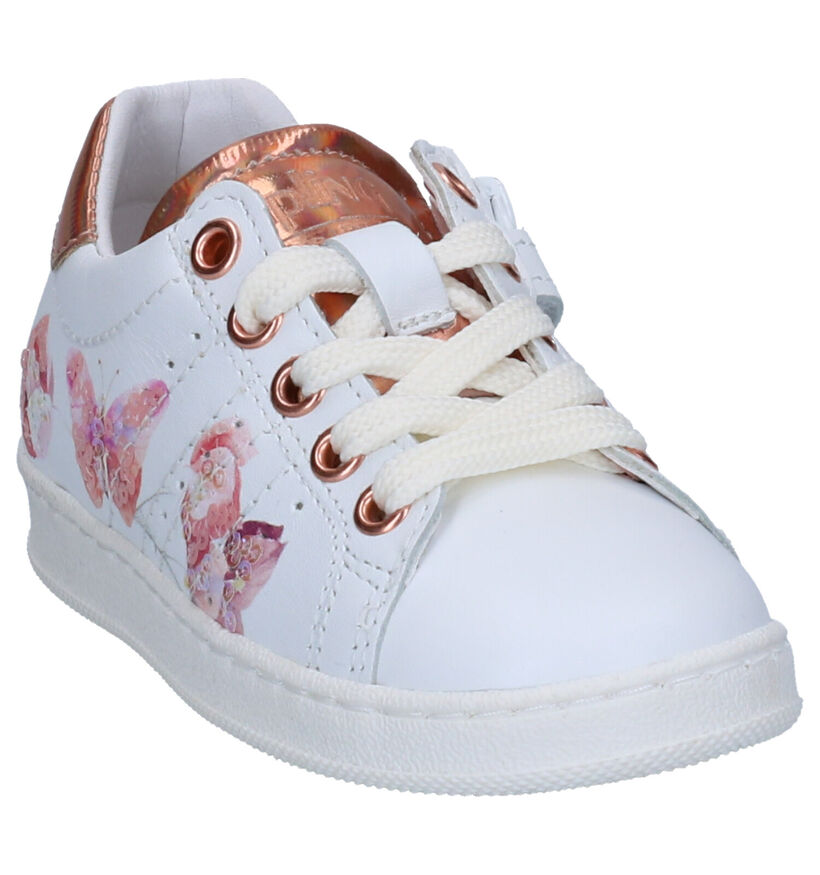 Kipling Magali Chaussures à Lacets en Blanc en cuir (272936)