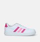 adidas Breaknet 2.0 K Witte Sneakers voor meisjes (334809) - geschikt voor steunzolen