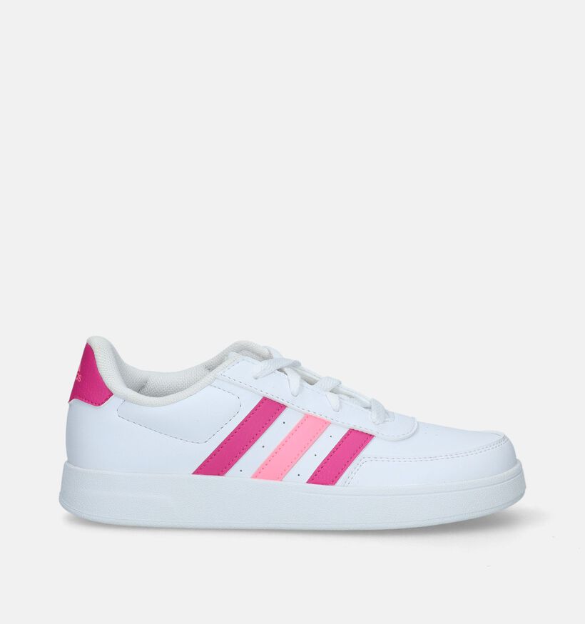 adidas Breaknet 2.0 K Baskets en Blanc pour filles (334809) - pour semelles orthopédiques