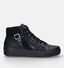 Remonte Baskets montantes en Noir en cuir (333069)