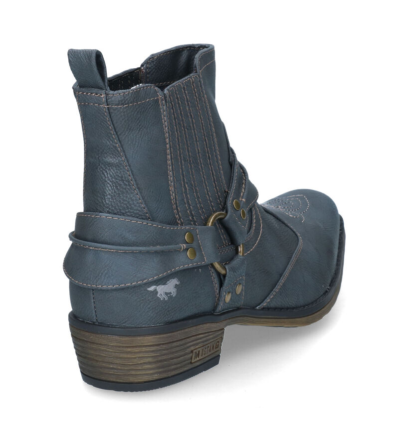 Mustang Boots en Gris en simili cuir (316305)