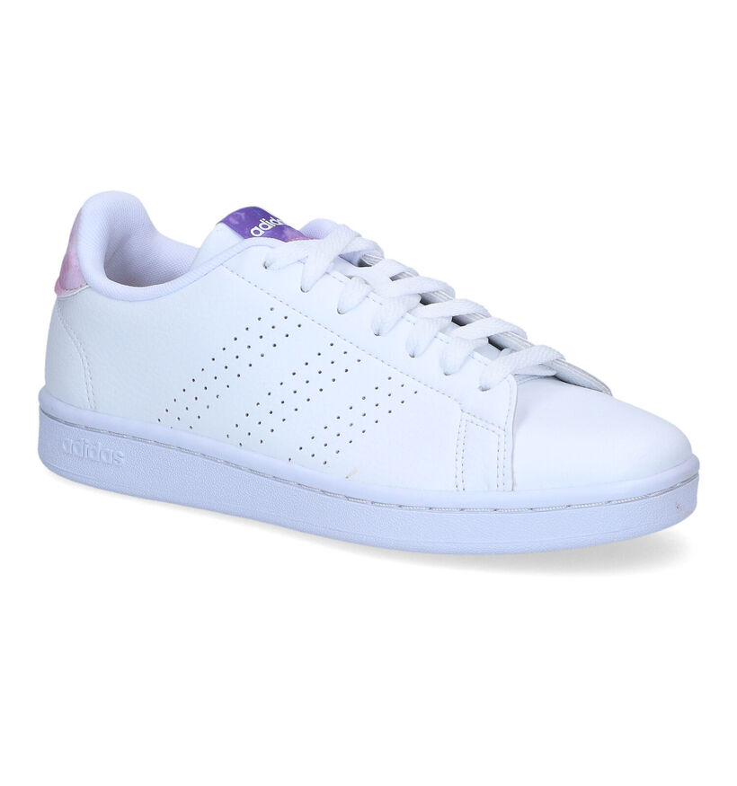 adidas Advantage Baskets en Blanc pour femmes (341435)