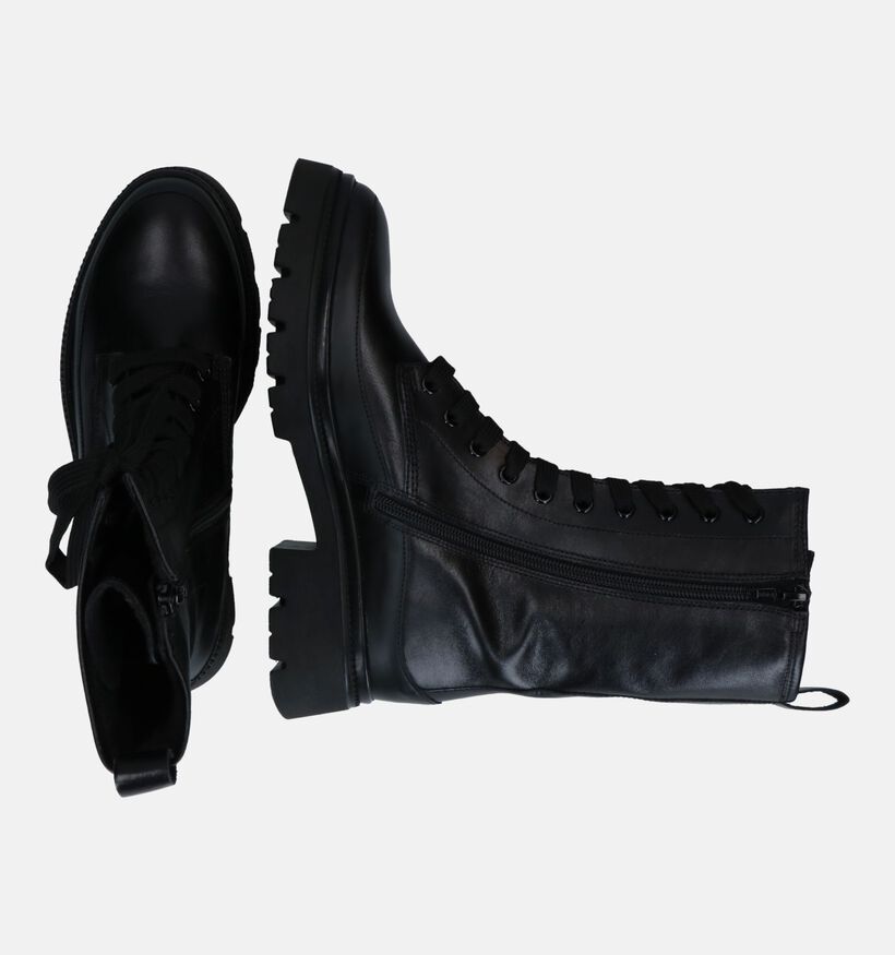 Gabor Best Fitting Ecru Veterboots voor dames (315142) - geschikt voor steunzolen