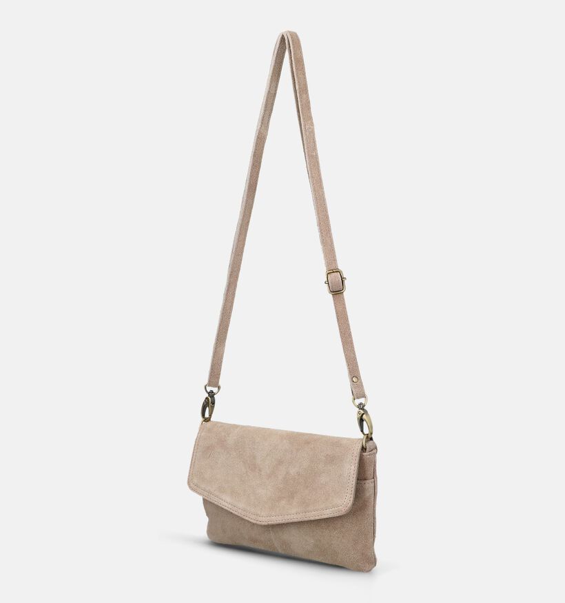 DSTRCT Portland Road Sac port&eacute; crois&eacute; en Beige pour femmes (379889)