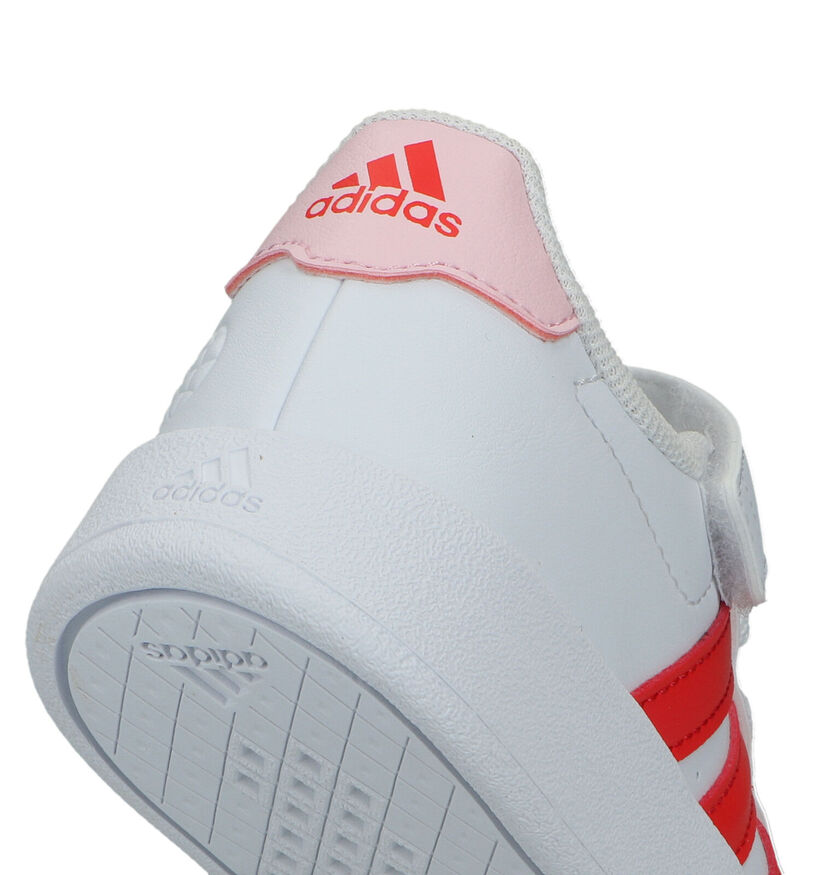 adidas Breaknet 2.0 EL Baskets en Blanc pour filles (324677) - pour semelles orthopédiques
