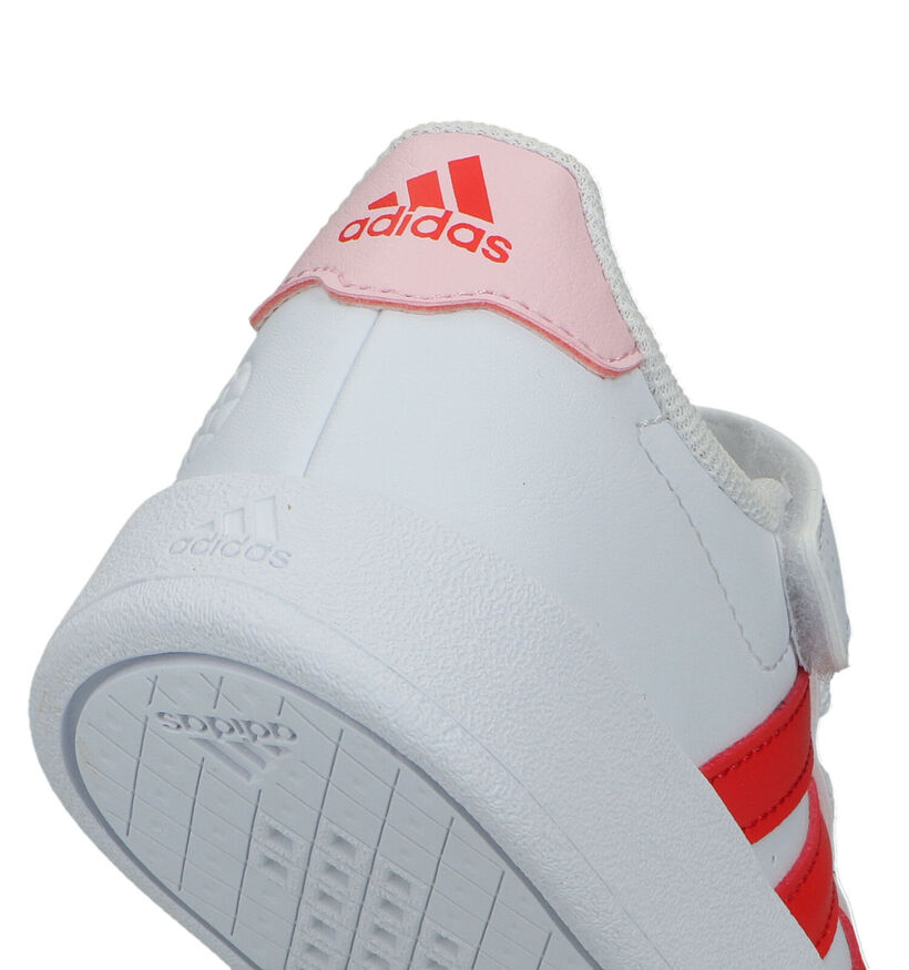 adidas Breaknet 2.0 EL Witte Sneakers voor meisjes (324677) - geschikt voor steunzolen