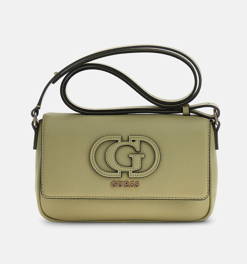 Guess Sage Sac port&eacute; crois&eacute; en Vert pour femmes (372403)