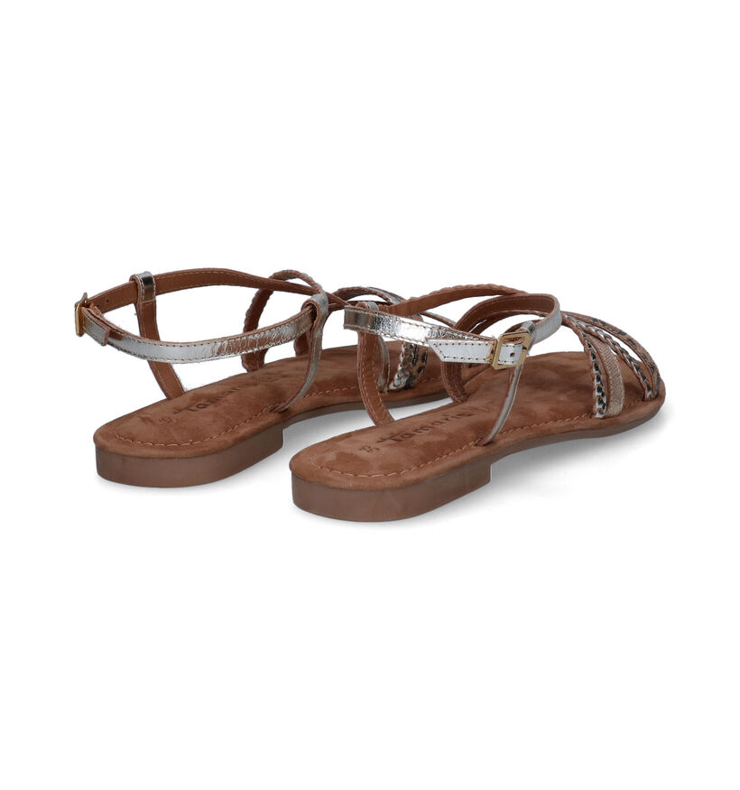 Tamaris Touch it Gouden Sandalen in leer (307585)