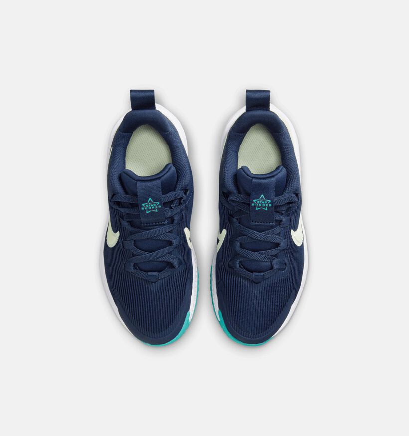 Nike Star Runner 4 Blauwe Sneakers voor jongens, meisjes (356494) - geschikt voor steunzolen