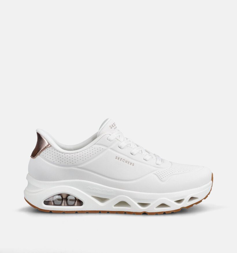 Skechers Uno Glide Witte Sneakers voor dames (367823)