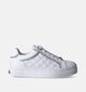 Guess Gratea Witte Veterschoenen voor dames (350429) - geschikt voor steunzolen
