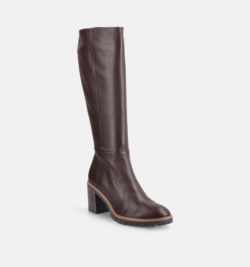 Softwaves Bottes hautes en Brun fonc&eacute; pour femmes (380373) - pour semelles orthop&eacute;diques