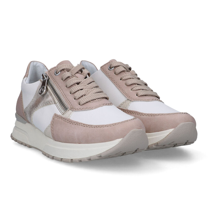 Rieker Baskets casual en Nude pour femmes (320227) - pour semelles orthopédiques