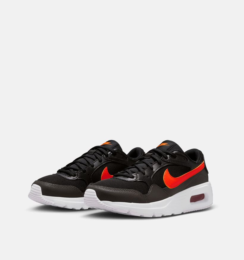 Nike Air Max Baskets basses en Noir pour garçons (364600)