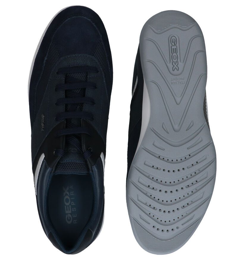 Geox Volere Chaussures à lacets en Bleu pour hommes (303431) - pour semelles orthopédiques