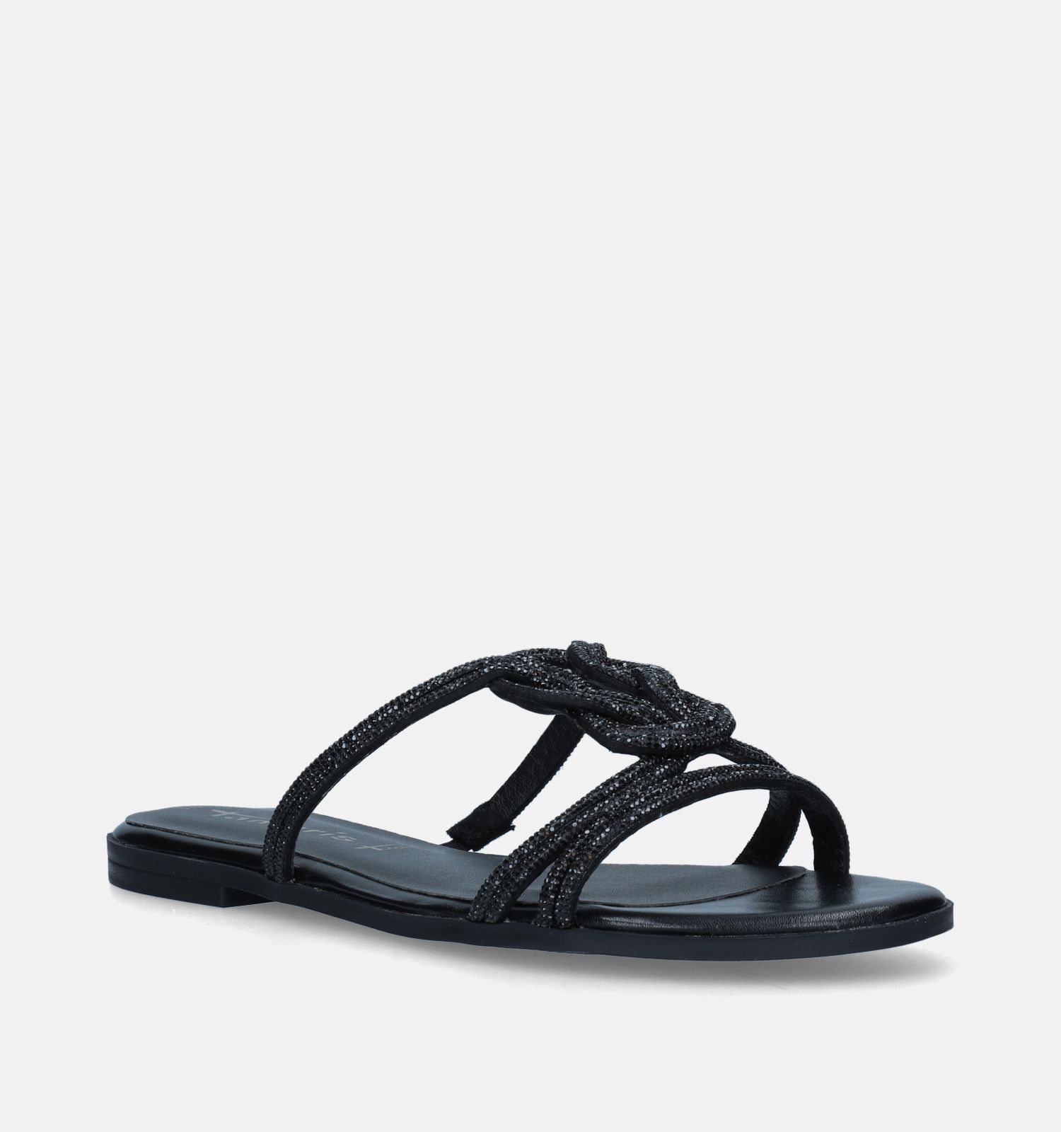 Tamaris Zwarte Slippers Dames Slippers Online op TORFS.BE