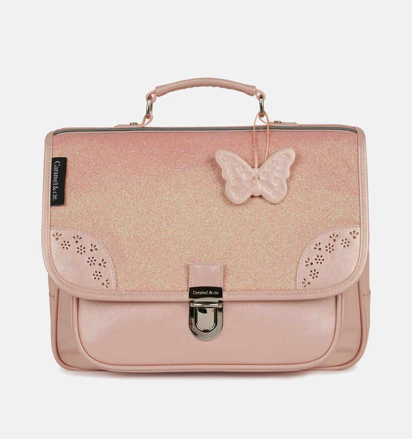 Caramel & cie. Oxford Cartable en Rose pour filles (359310)