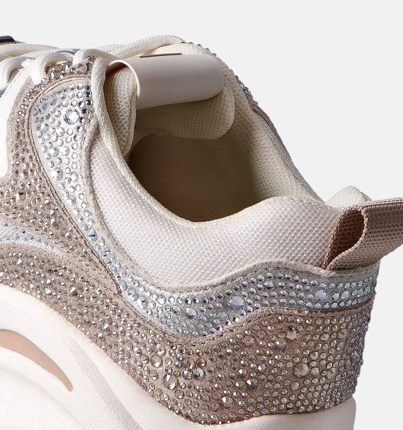 Steve Madden Privy Baskets Chunky en Or pour femmes (353591) - pour semelles orthopédiques
