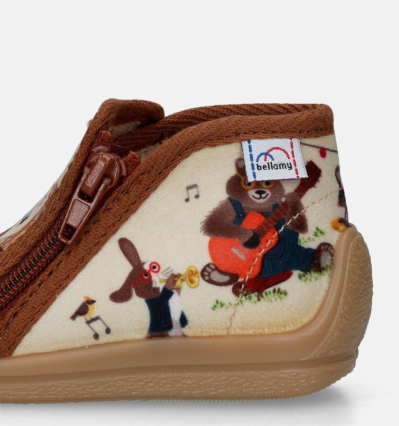 Bellamy Temimi Pantoufles en Beige pour filles, garçons (332454)