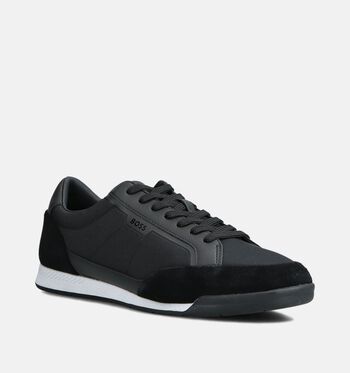 BOSS Sneakers Zwart/Beige/Blauw