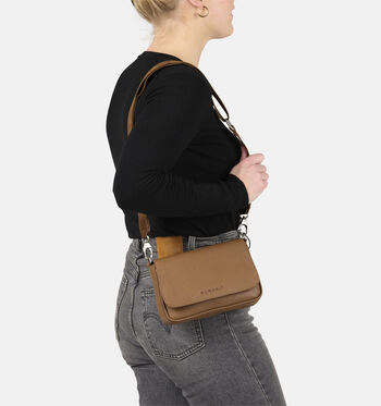 Burkely Sacs porté croisé Noir/Marron