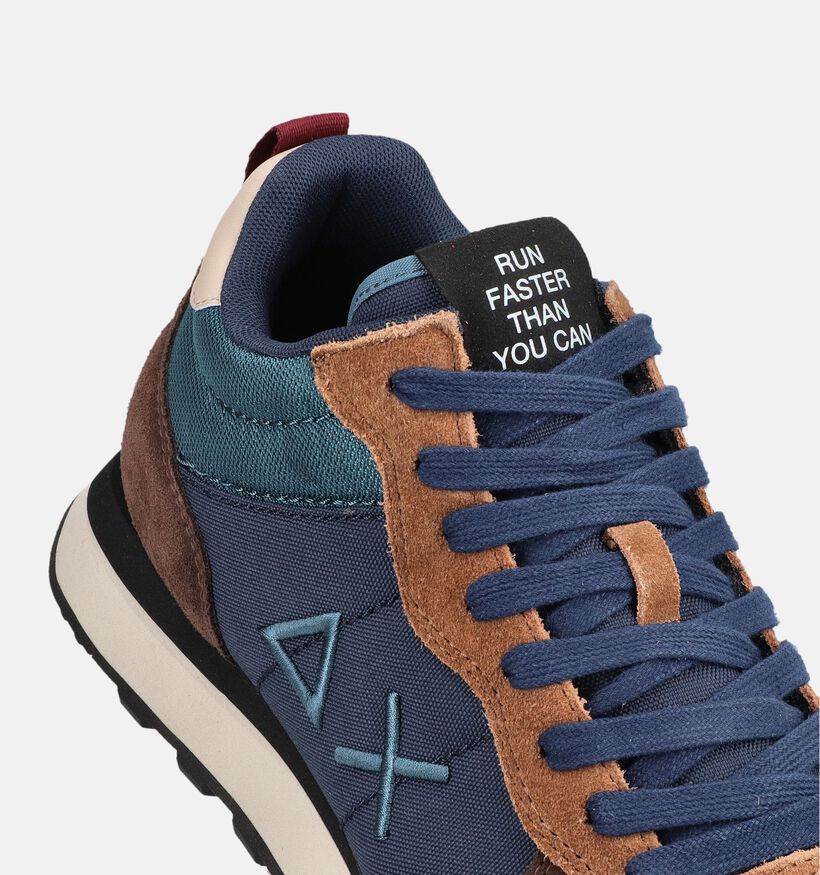 Sun68 Tom 2.0 Blauwe/Multi Sneakers voor heren (379401) - geschikt voor steunzolen