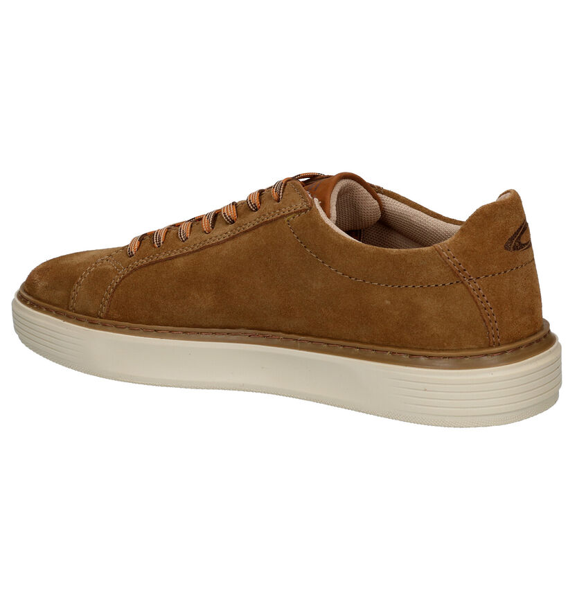 Camel Active Avon Cognac Veterschoenen in daim (291116)