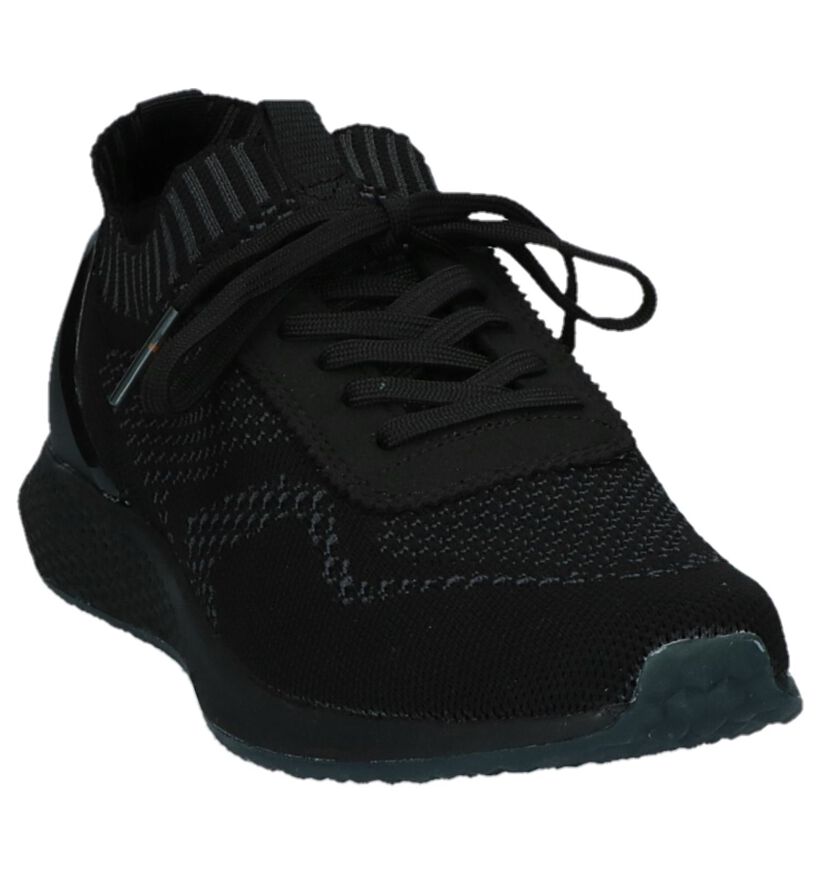 Tamaris Baskets slip-on en Noir en textile (222146)