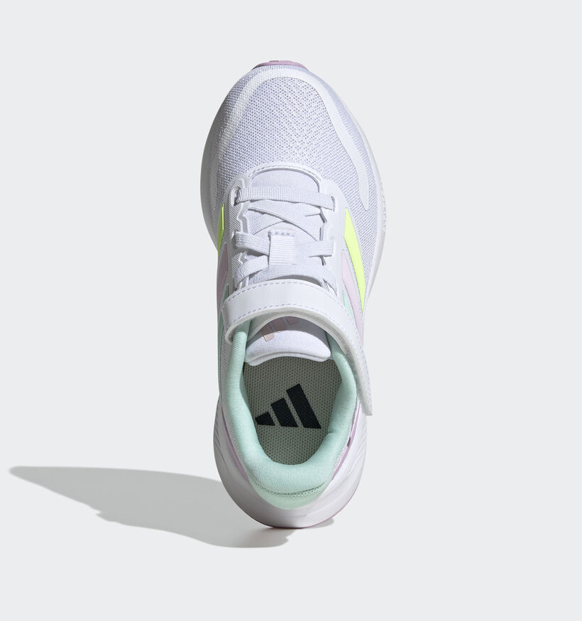 adidas Runfalcon 5 Witte Sneakers voor jongens, meisjes (362460)