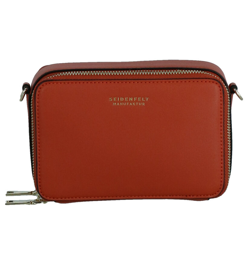 Seidenfelt Oranje Crossbody tas in kunstleer (264092)