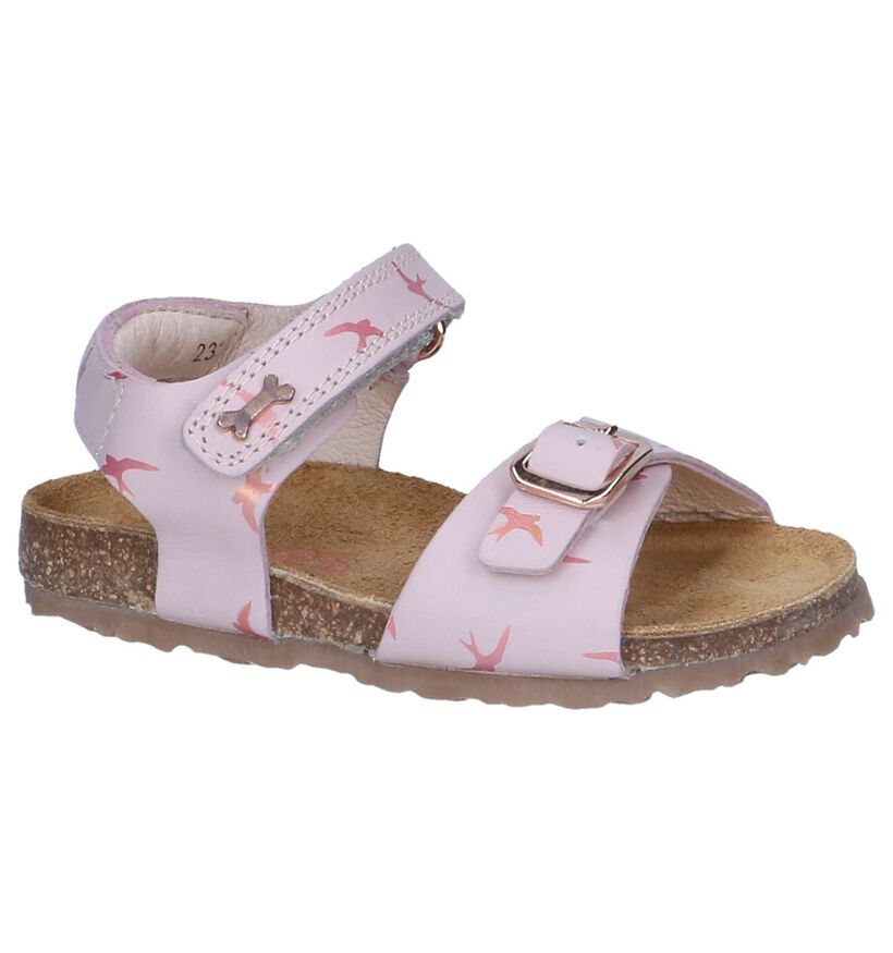 STONES and BONES Crast Witte Sandalen in leer (287861)