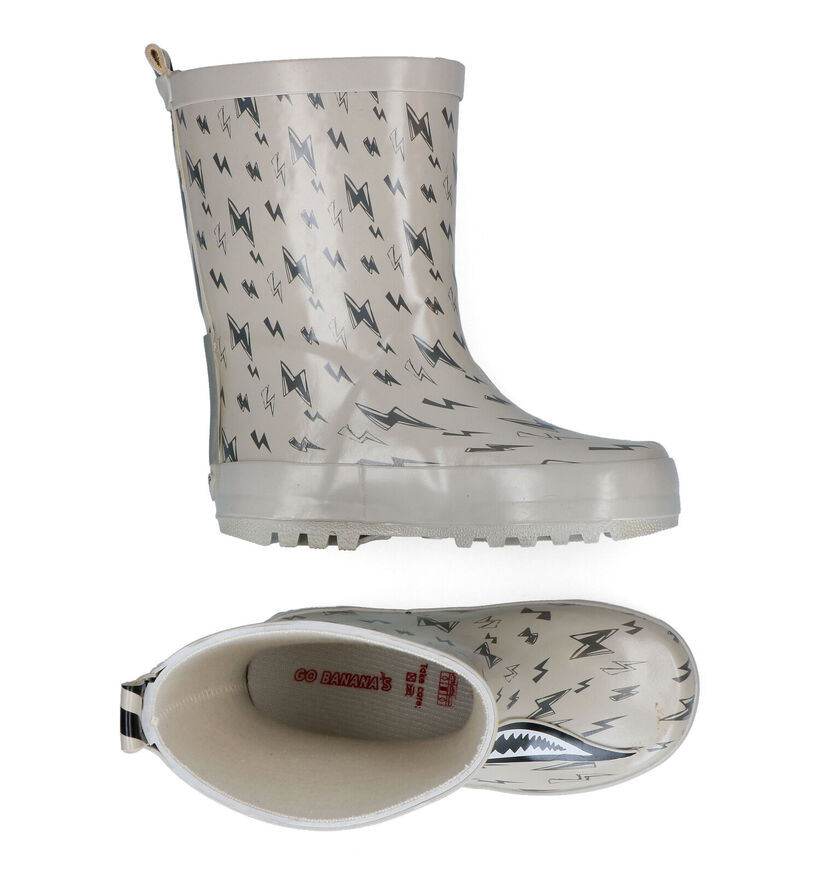 Go Banana's Shark Bottes de pluie en Beige en synthétique (315339)