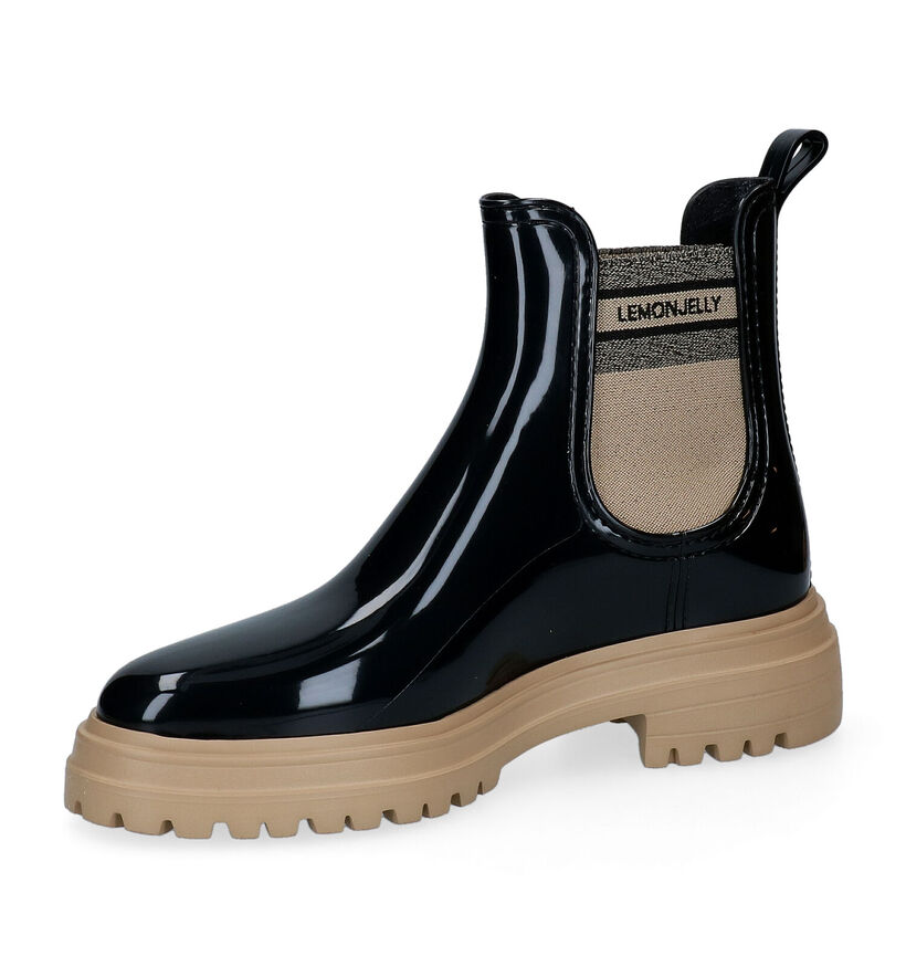 Lemon Jelly Flow Bottes de pluie en Noir en synthétique (299154)