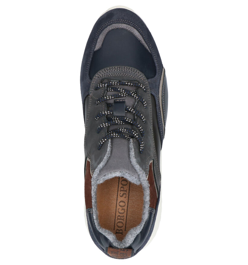 Borgo Sport Nago Chaussures Basses en Bleu pour hommes (259253) - pour semelles orthopédiques