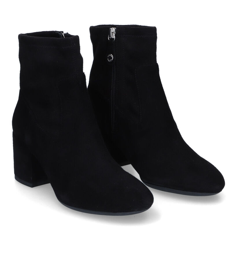 Geox Eleana Bottillons en Noir en daim (316147)