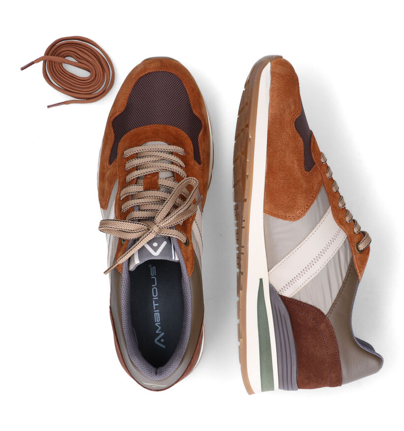 Ambitious Chaussures à lacets en Cognac pour hommes (315599) - pour semelles orthopédiques