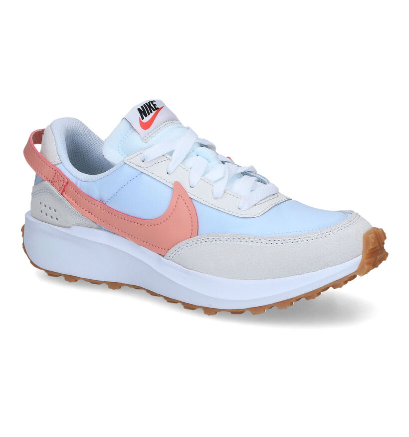 Nike Waffle Debut Baskets en Bleu pour femmes (321925) - pour semelles orthopédiques