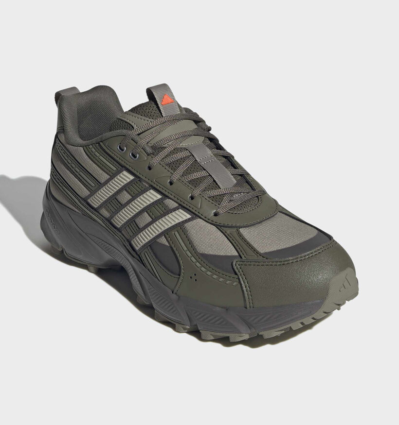 adidas Technochaos 2000 ATR Baskets en Vert/Marron pour hommes (380256)