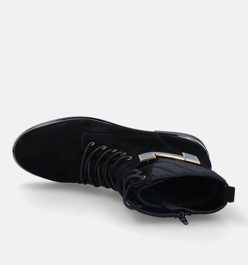 Nathan-Baume Boots à lacets en Noir pour femmes (332399)