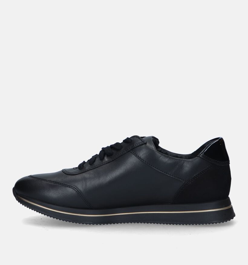 Mephisto Lucille Zwarte Sneakers voor dames (330743) - geschikt voor steunzolen