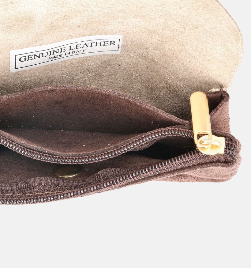 Via Limone Donkerbruine Geldbeugel voor dames (385033)